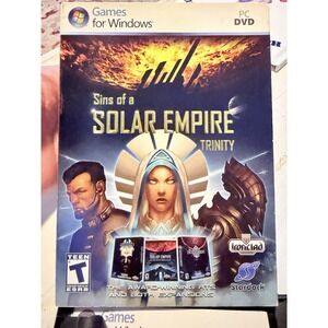 Sins of a Solar Empire: Trinity PC DVD Complete with Training Manual